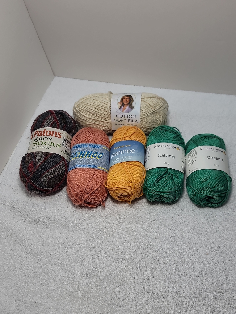 Asst. Yarn Bundle Multi ODDS 6 Skeins #7
